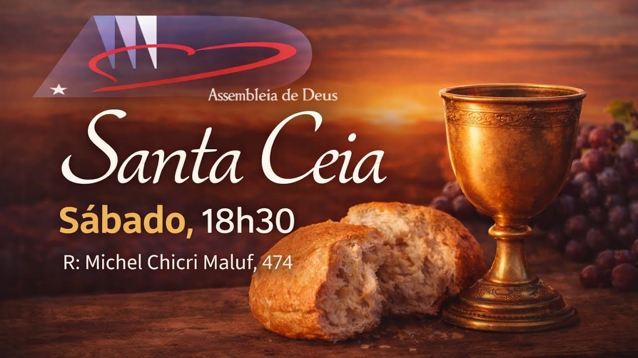 Culto de Santa Ceia I 14/03/2026 I Coral Louvor Celeste I Ouvi contar a história de Jesus