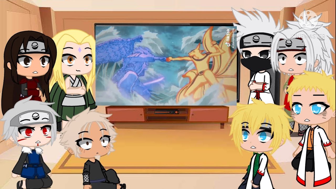 Hokages + Jiraiya reagindo a Tik Tok’s