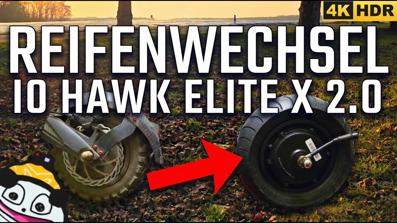 Radwechsel zu Straßenreifen | IO HAWK Elite X 2.0