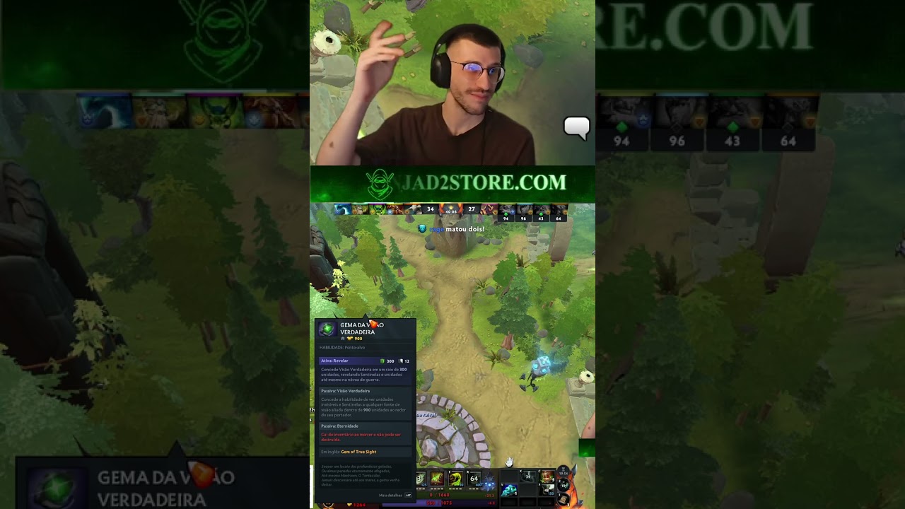 &Eacute; O FEEDAS!!! | #phmaraston em #Twitch #dota2 #dota2brasil