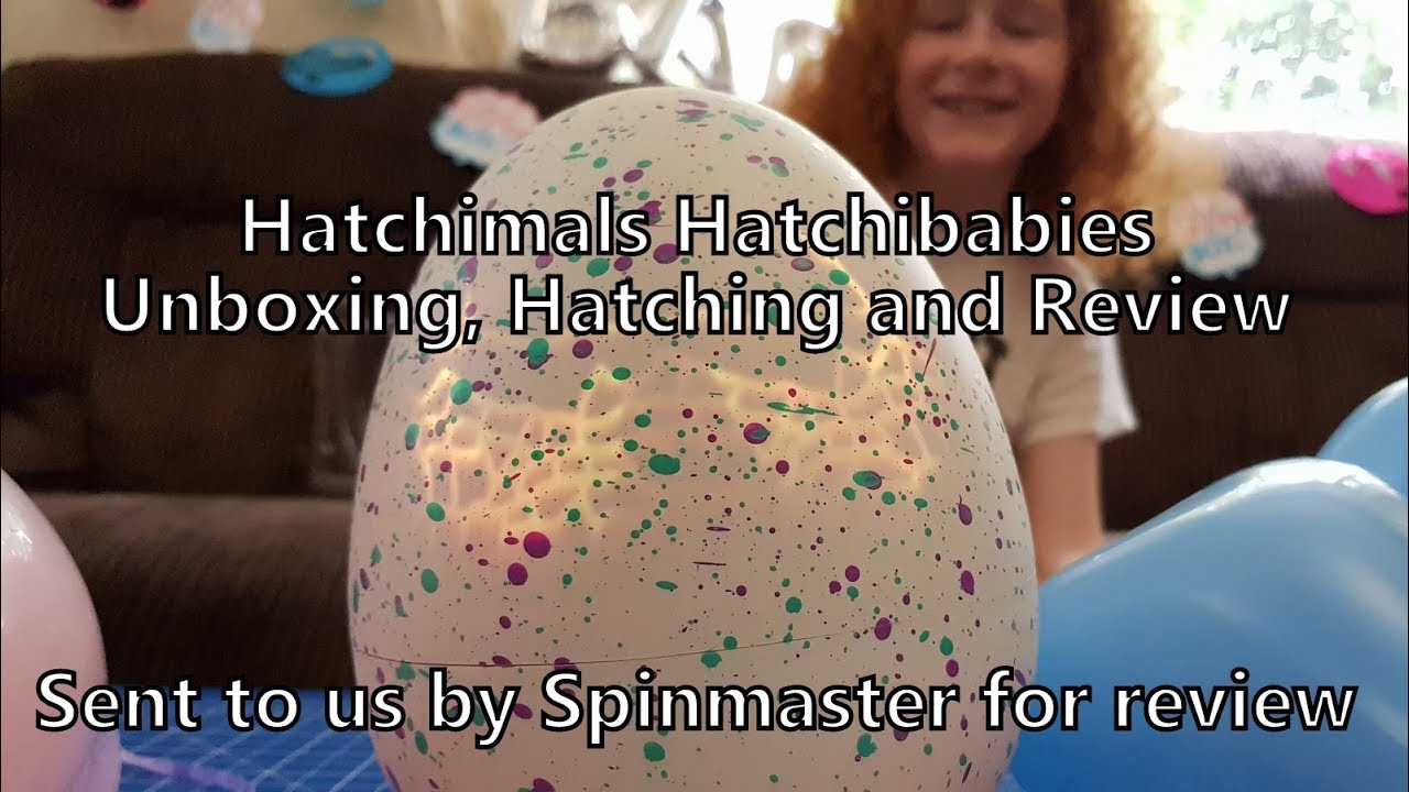 Hatchimals Hatchibabies Unboxing, Hatching, Playing Review Age 5+ (Sent to us by SpinMaster)