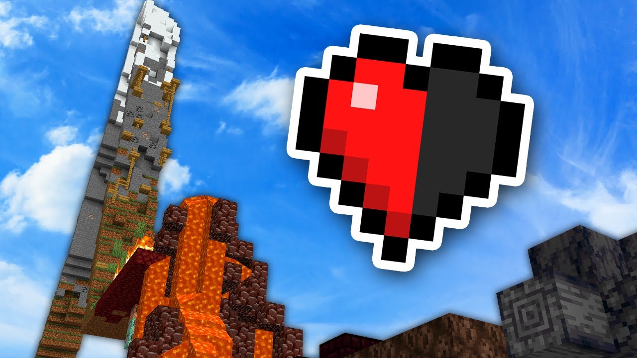 Minecraft Half Heart Parkour
