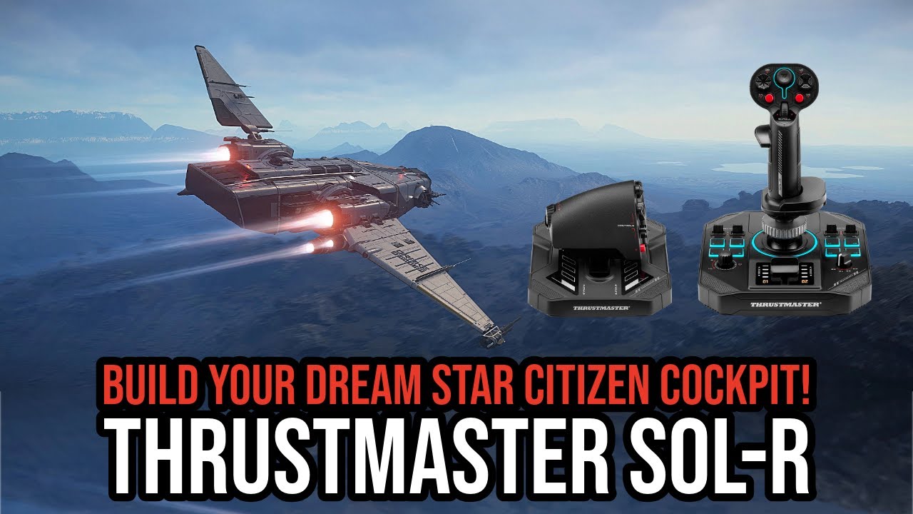 Создайте кабину своей мечты для Star Citizen: линейка Thrustmaster SOL-R расширяется!
