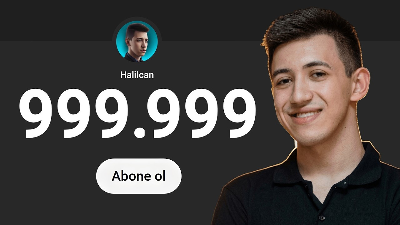 🔴 1 MİLYON OLUYORUM!