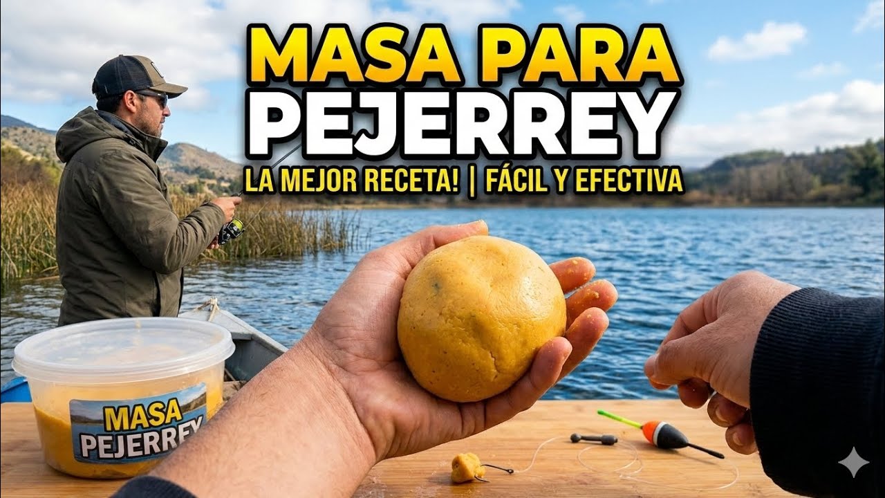 TUTORIAL DE MASA PARA PEJERREY 2026-2027