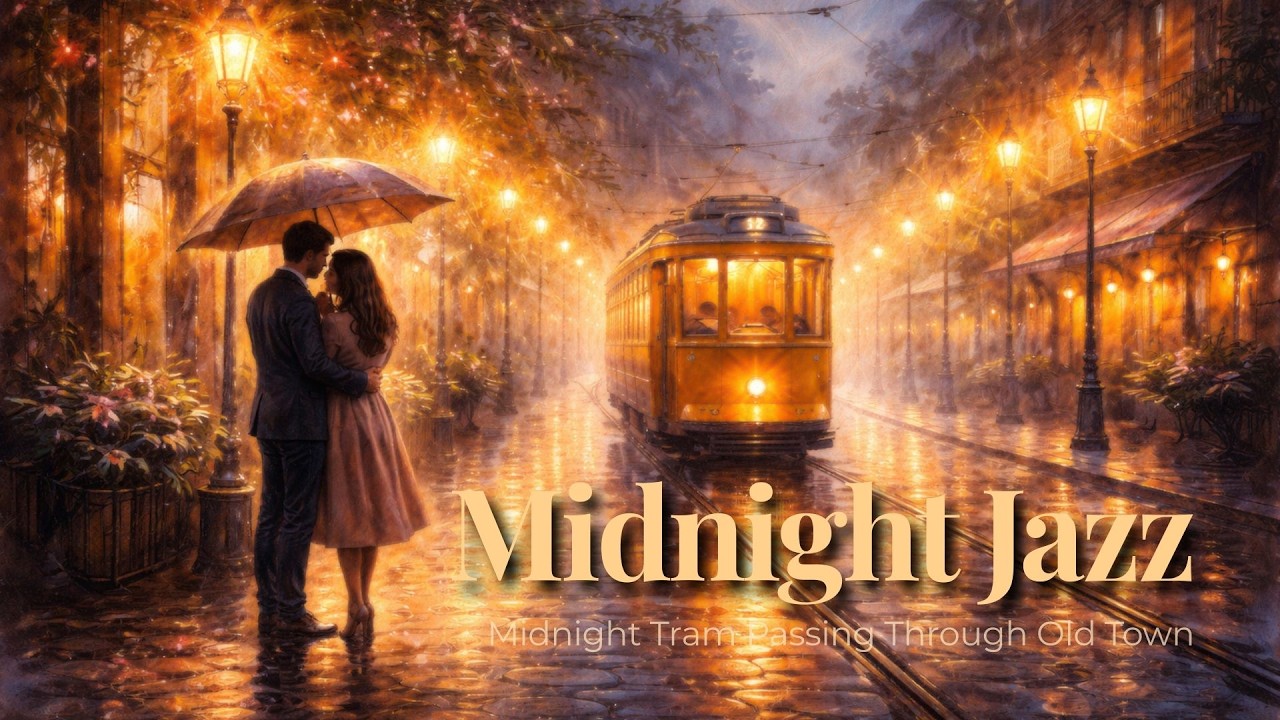 [playlist] Midnight Tram Passing Through Old Town 午夜電車穿過老城街道  #JAZZMidnightbar