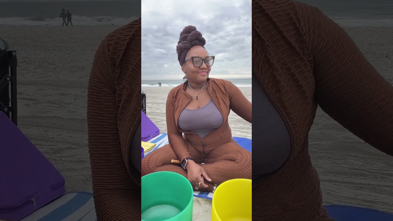 Beach sound bath 