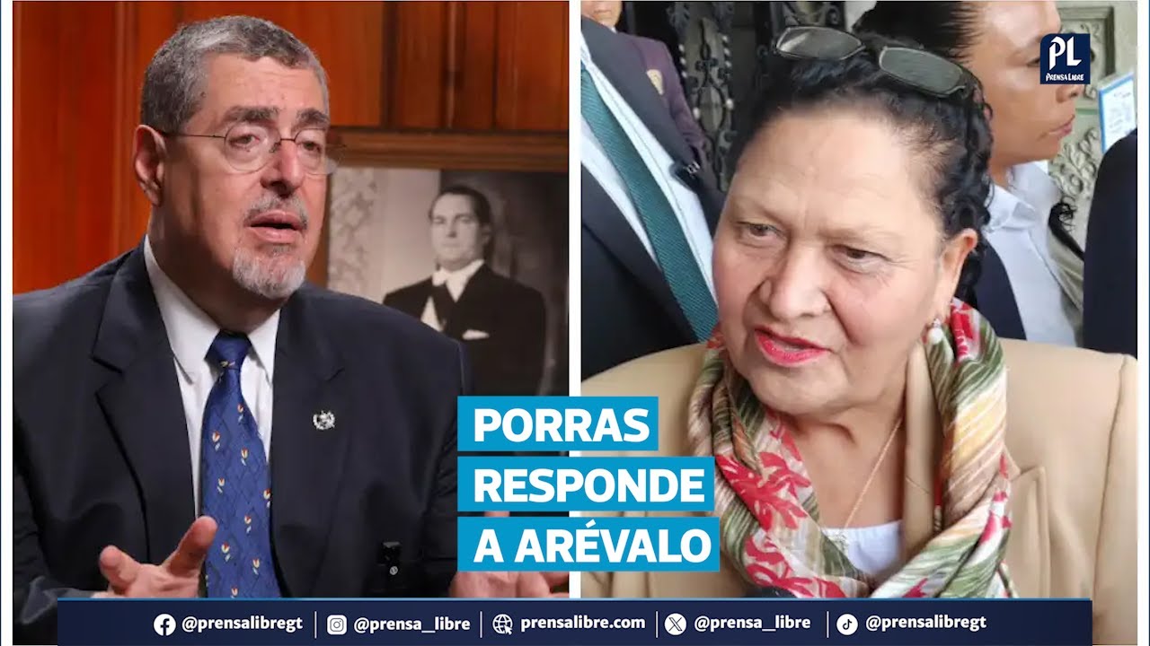 “Sea serio, presidente; asuma su responsabilidad”: Porras responde a señalamientos de Arévalo