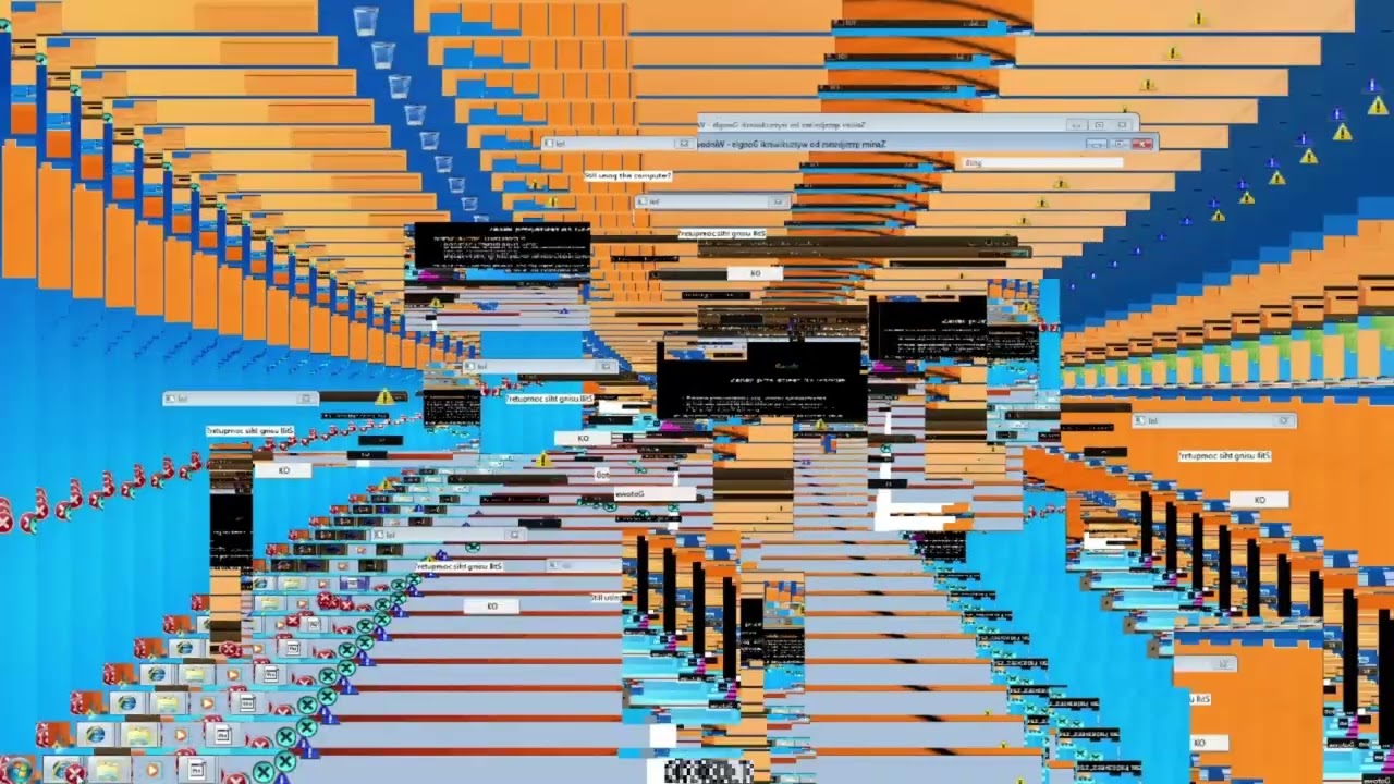 Wirus Komputerowy MEMZ na Windows 7. Oglądaj do końca.