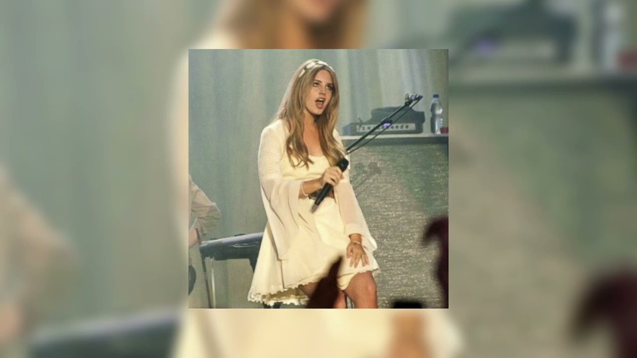 lana del rey - white dress sped up