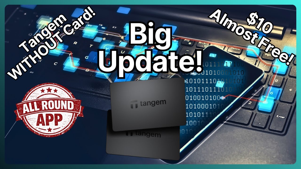 Major Tangem Update! Tangem is becoming an all-round app! Transactions without blockchain coins!