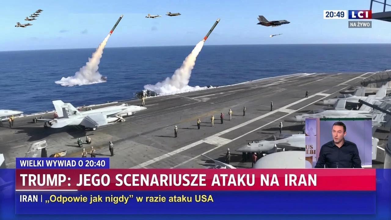 Trump szykuje się do ataku na Iran