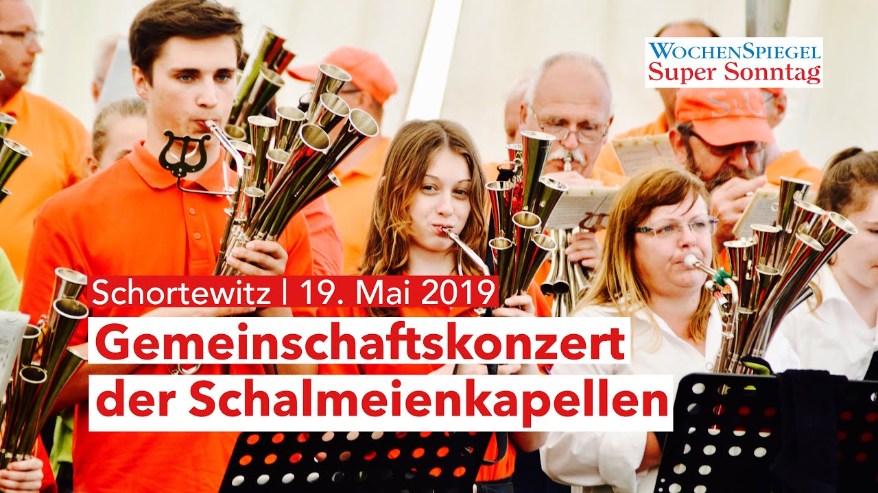 Gemeinschaftskonzert der Schalmeienkapellen in Schortewitz 2019