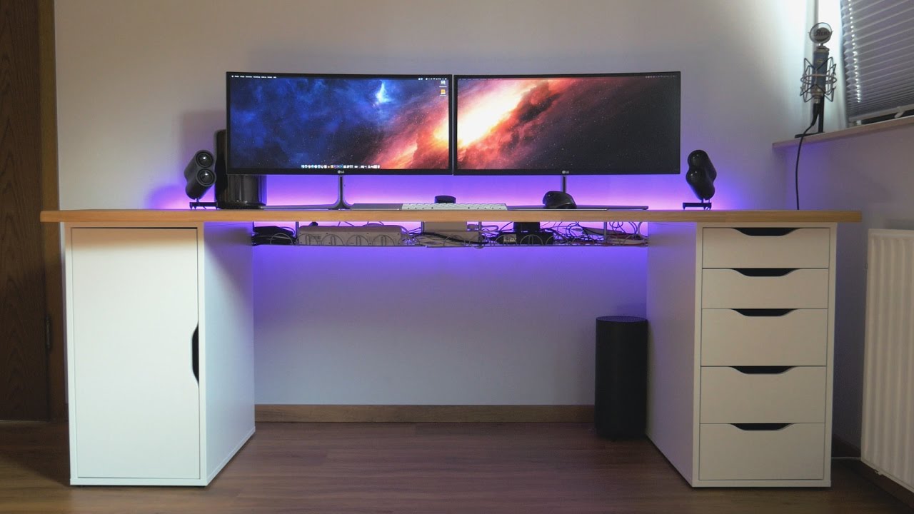 Mein Kabel Management am Schreibtisch!
