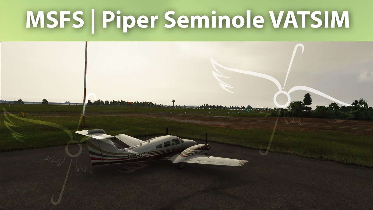 Microsoft Flight Simulator | Piper Seminole VFR on VATSIM