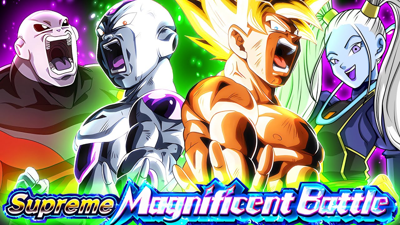 NO NEW UNITS!! 4 Universe 11 vs Goku Frieza Supreme Magnificent Battle Stage 6 | DBZ Dokkan Battle