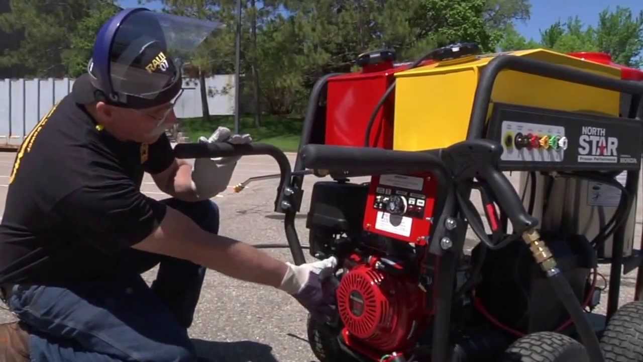 Instructional for NorthStar Gas Powered Wet Steam & Hot Water Pressure Washer (SKU 