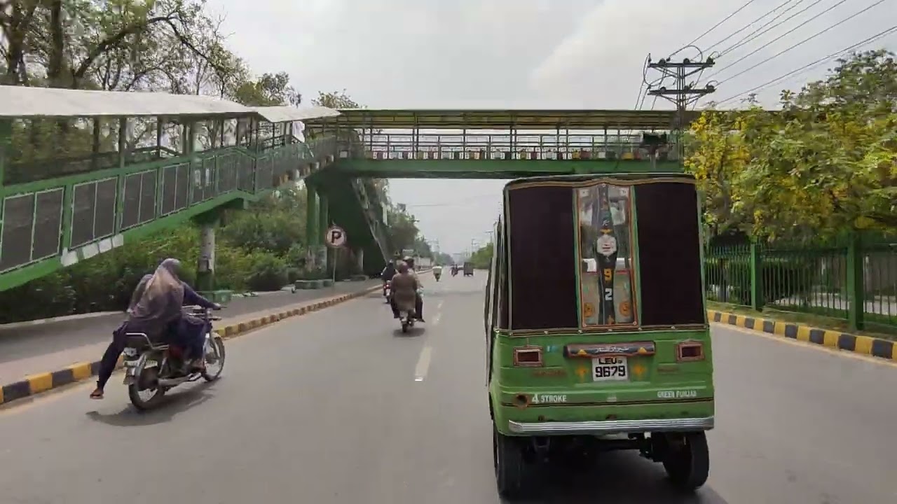 Wahdat Road Lahore - Punjab University - Canal Road Lahore - Road vlog | Choudhary Noman - CN42