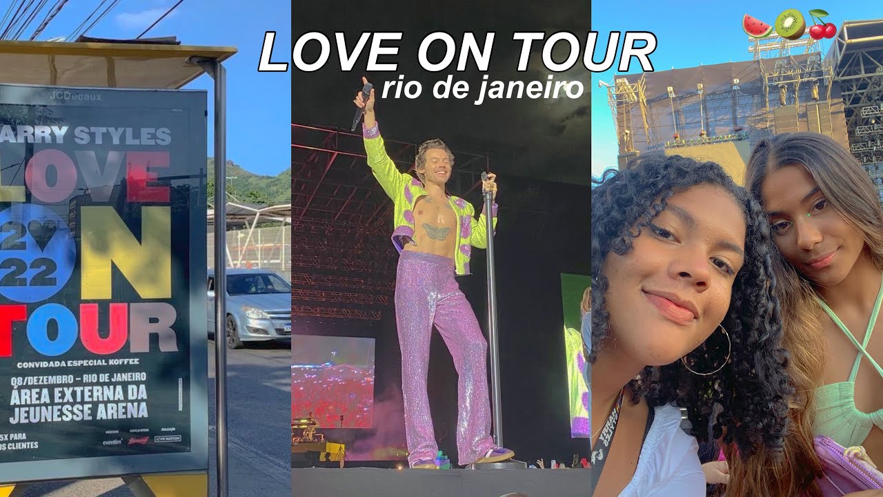 vlog | fui no show do harry styles!!! *love on tour*