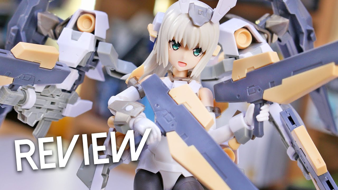 Baselard [Animation Ver.] - Megami Device x Frame Arms Girl UNBOXING and Review