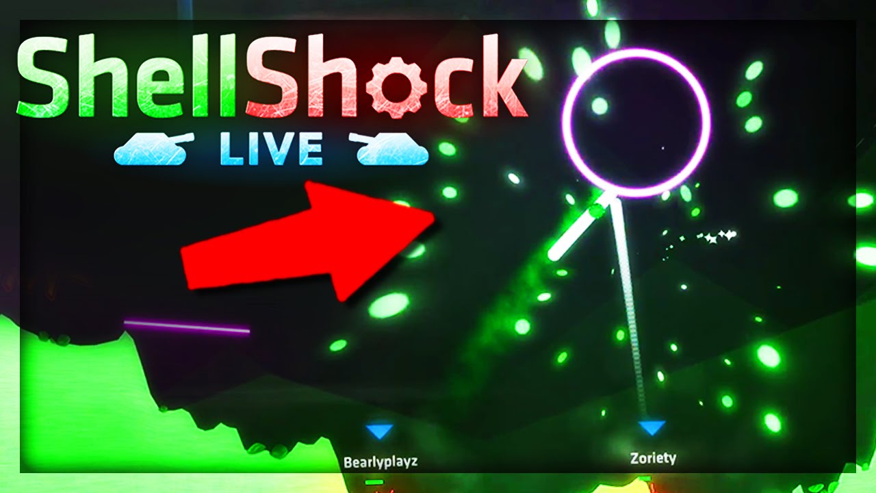 CRAZY REBOUND SHOTS! | Tank Wars (Shellshock Live)