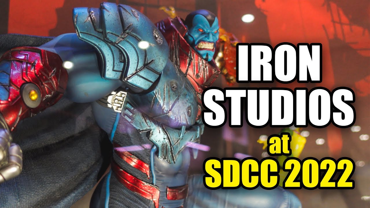 ГРАНДИОЗНЫЙ ТУР ПО СТЕНДАМ IRON STUDIOS на Comic-Con 2022 в Сан-Диего!