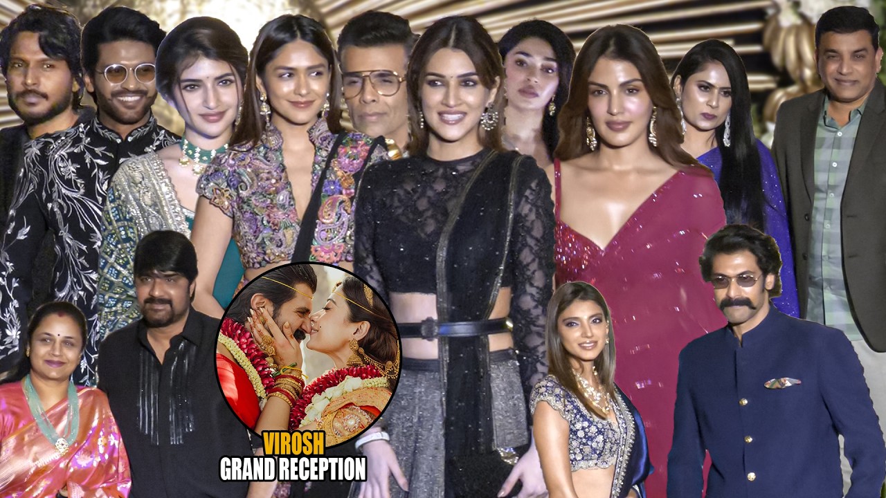 Celebrities arrive at Rashmika Mandanna & Vijay Deverakonda Wedding & Reception |Karan & Kriti Sanon