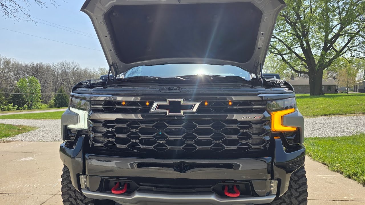 Установка и инструкция по установке янтарных дневных ходовых огней Venom для Silverado и Sierra