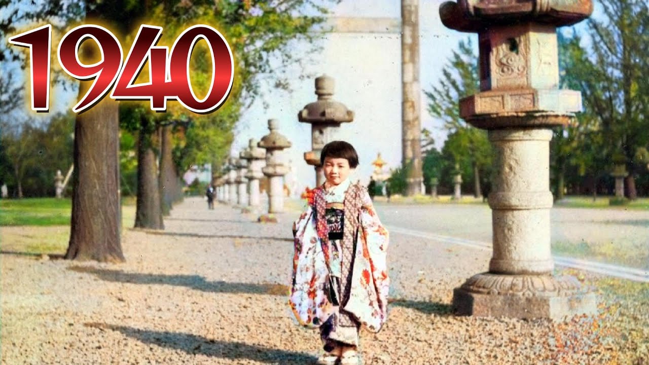1940年　古いアルバムの写真の場所を探してみる　～灯籠が並ぶ場所はどこですか？～