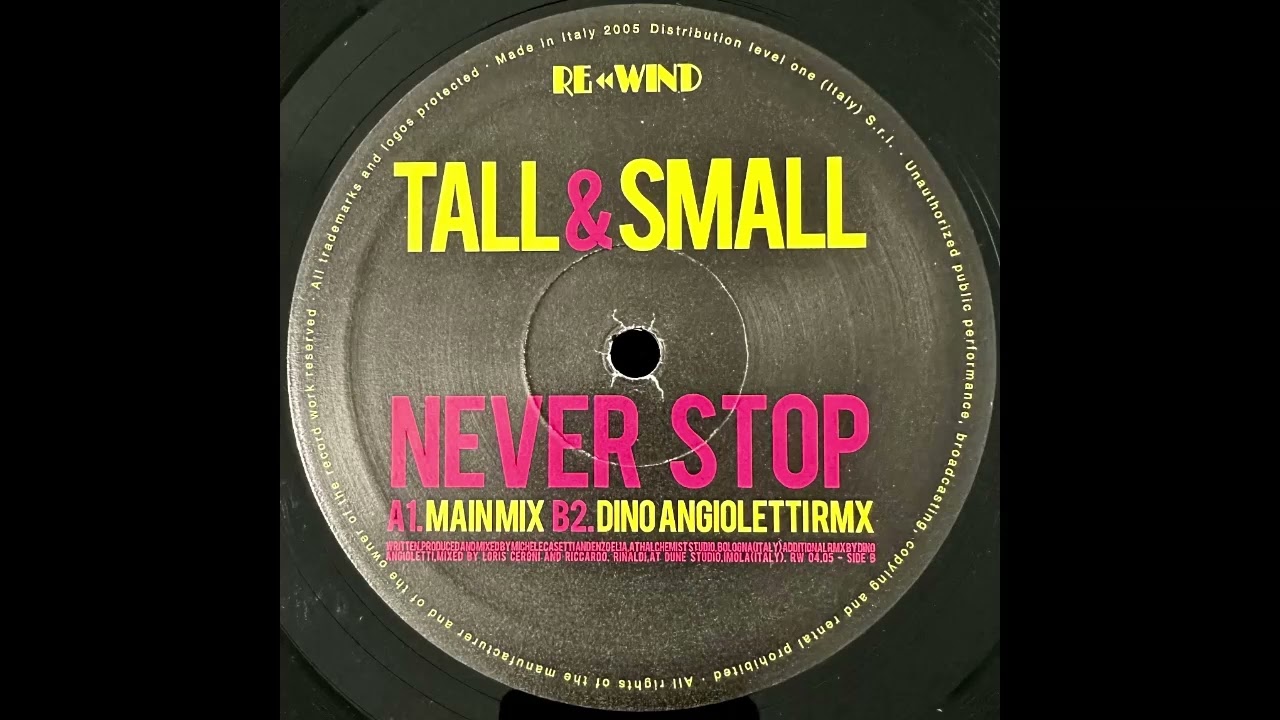 Tall & Small – Never Stop (Main Mix)