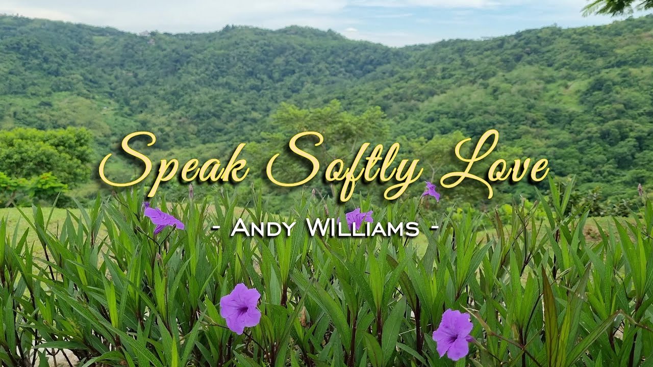 Speak Softly Love - KARAOKE VERSION - as popularized by Andy WIlliams
