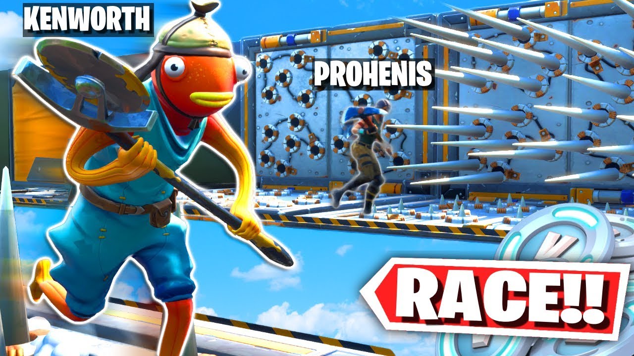 СУПЕРЛЕГКАЯ стандартная гонка Deathrun за 25 000 В-баксов! (Творческий режим Fortnite)