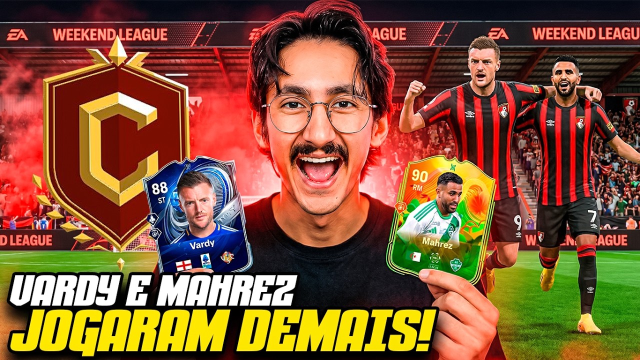 MAHREZ E VARDY JUNTOS NOVAMENTE NO FURACÃO - WL 16