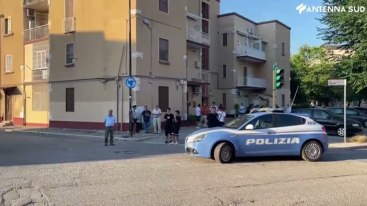12 luglio 2022 - Foggia proseguono le indagini sull'omicidio Scopece