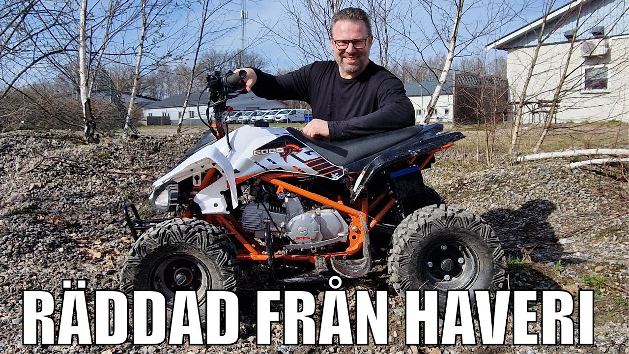 Fixar ATV som har gashäng - Goes 110cc