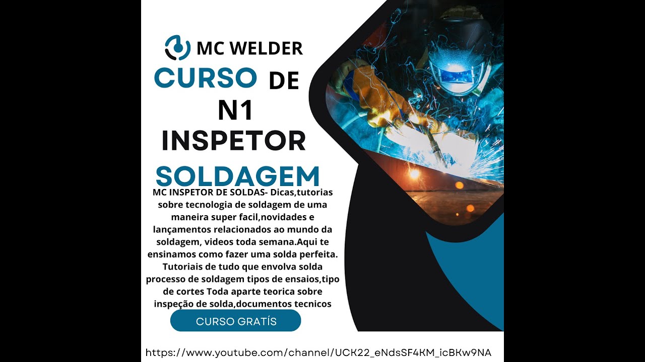 TUDO SOBRE O MUNDO DA SOLDAGEM[Inspetor N1 e de N2] AULA COMPLETA