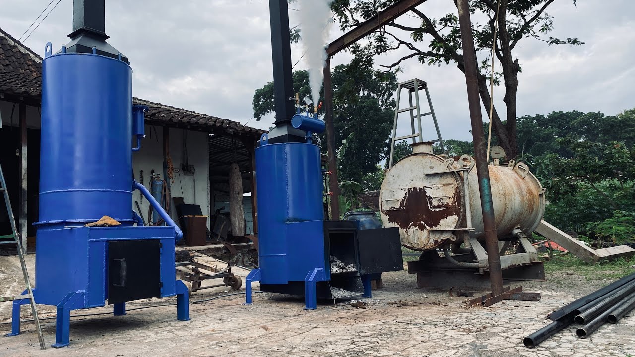 PENGETEESAN KETEL UAP BOILER STEAM UNTUK PAKBRIK TAHU DIKARANGANYAR