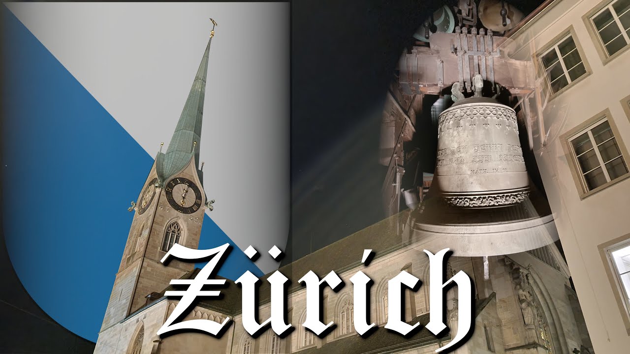 Zürich (CH - ZH) Glocken der ref. Fraumünsterkirche