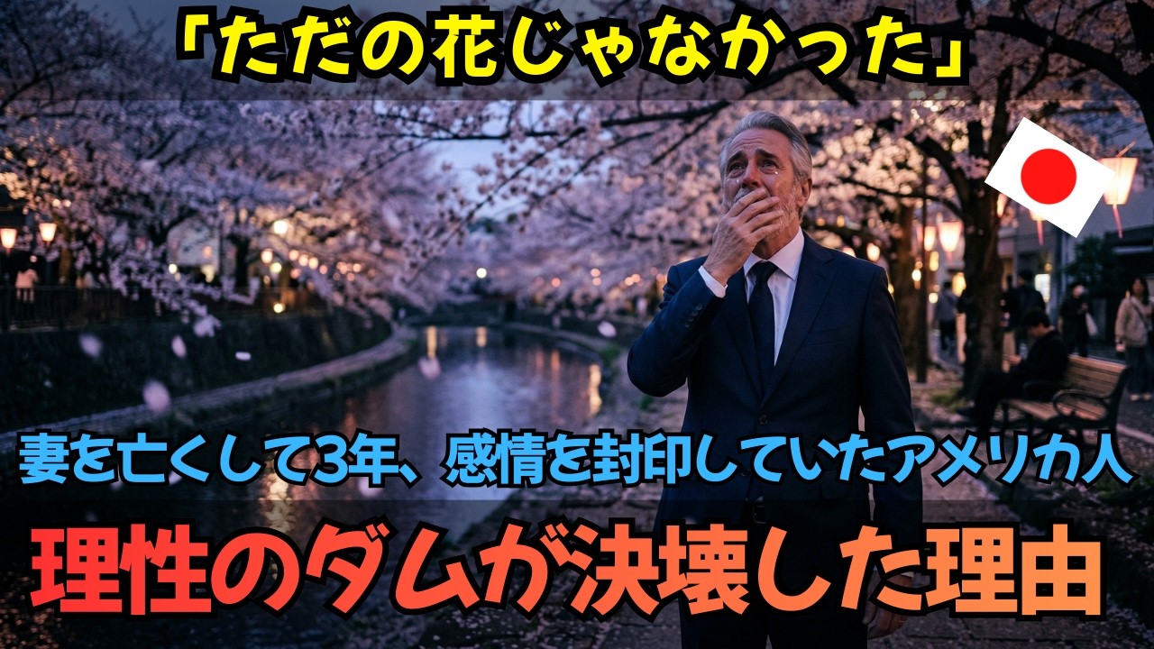 「ただの花じゃなかった…」日本の桜の本当の意味を知った外国人が涙した理由｜海外の反応