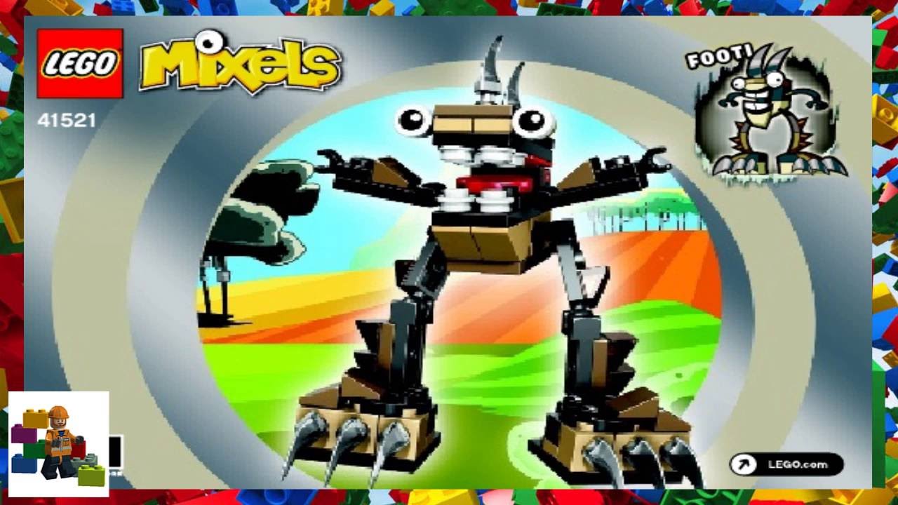 LEGO Instructions - Mixels - 41521 - Footi (Series 3)