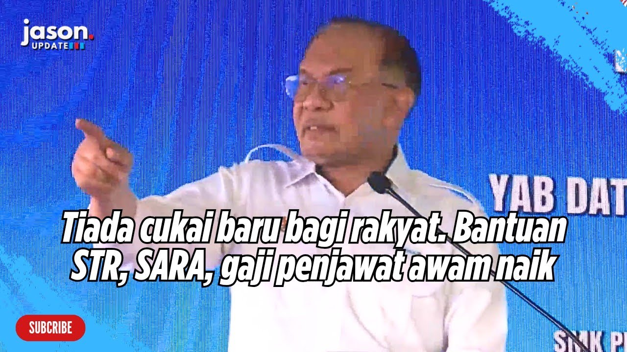 Ucapan PM Anwar Ibrahim di Majlis Perasmian Karnival Kebudayaan MADANI & Kenduri Rakyat Pulau Pinang