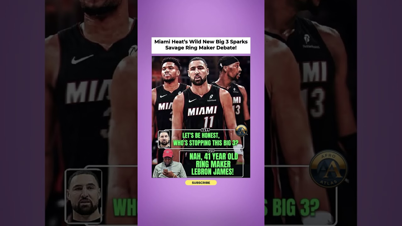 Miami Heat&rsquo;s Wild New Big 3 Sparks Savage Ring Maker Debate! #shorts
