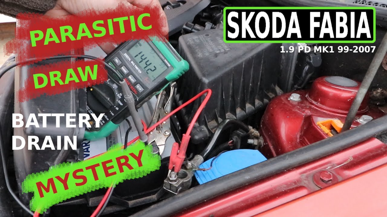 SKODA FABIA Parasitic Draw Testing MK1 99-2007