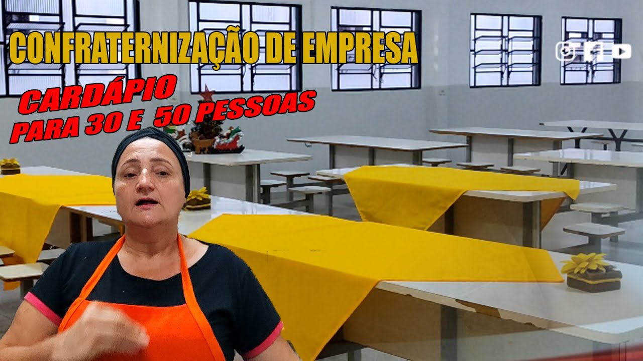 O QUE SERVIR EM CONFRATERNIZA&Ccedil;&Atilde;O