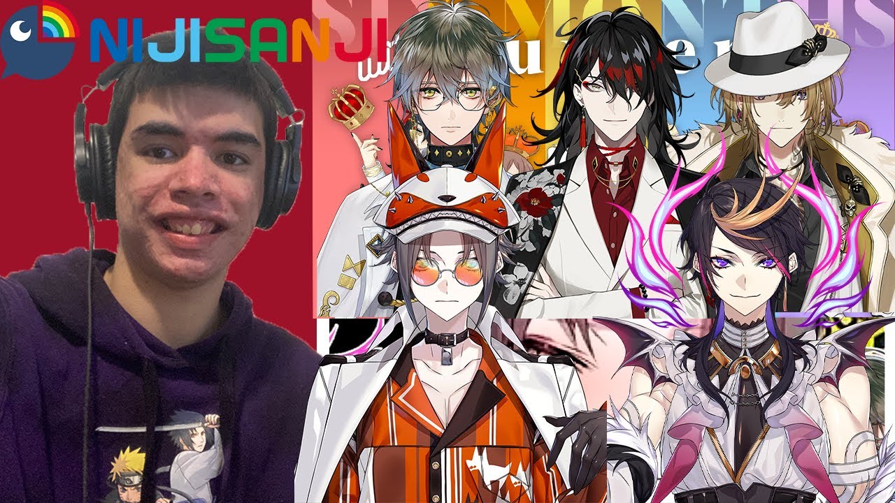 Новый фанат Vtuber впервые отреагировал на Luxiem