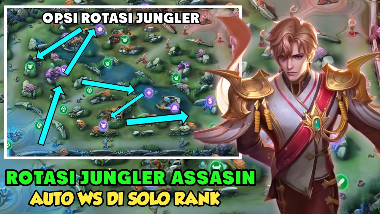 MAKRO ASSASSIN !!! Cara Menggunakan Assassin Yang Benar | Tutorial Rotasi Jungler 2024