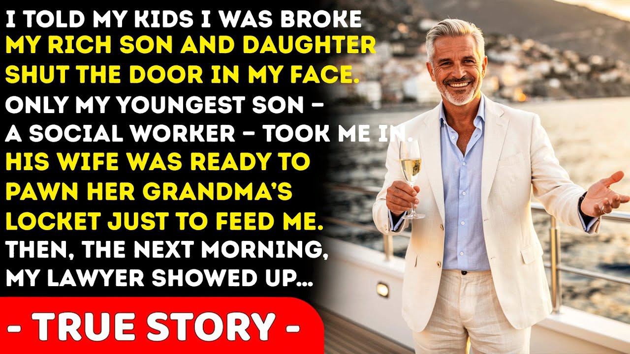 I Faked Being Broke And Homeless. Only My Youngest Son Took Me In… True Story