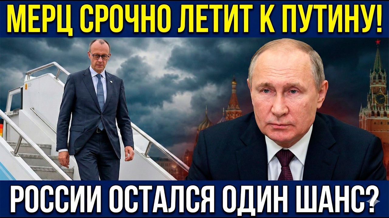 МЕРЦ ЛЕТИТ В МОСКВУ! ШОК В ГЕРМАНИИ И ПРАВДА О ГАЗЕ.