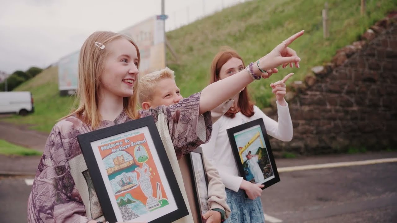 A Giant Welcome Through Young Eyes