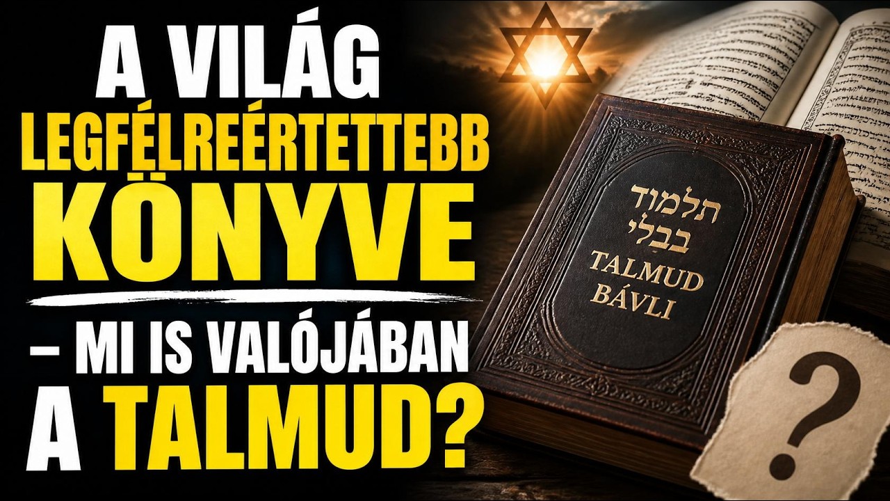 A vil&aacute;g legf&eacute;lre&eacute;rtettebb k&ouml;nyve &ndash; mi is val&oacute;j&aacute;ban a Talmud?